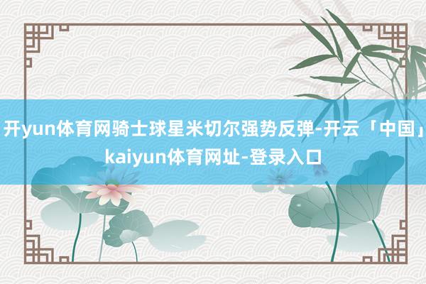开yun体育网骑士球星米切尔强势反弹-开云「中国」kaiyun体育网址-登录入口